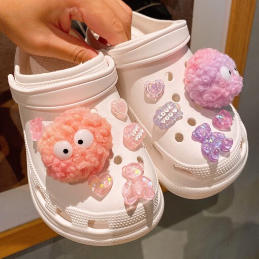 The top shoes charm in 2024, with cystal, and fluffy features