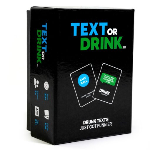 Text-or-drink, one of the best party drinking game