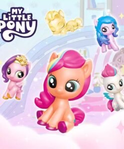 Unbox the mystery and excitement with six different My Little Pony figures, each meticulously crafted to capture the essence of their personalities.